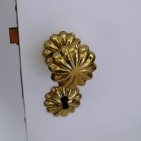 Fechadura Clássica em Bronze Dourado - FE215